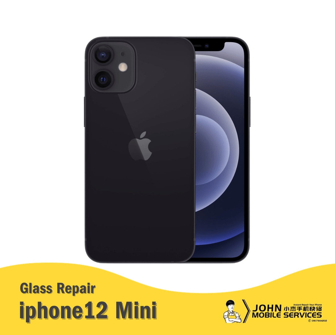 iPhone 12 Mini Glass Repair - John Mobile Specialist