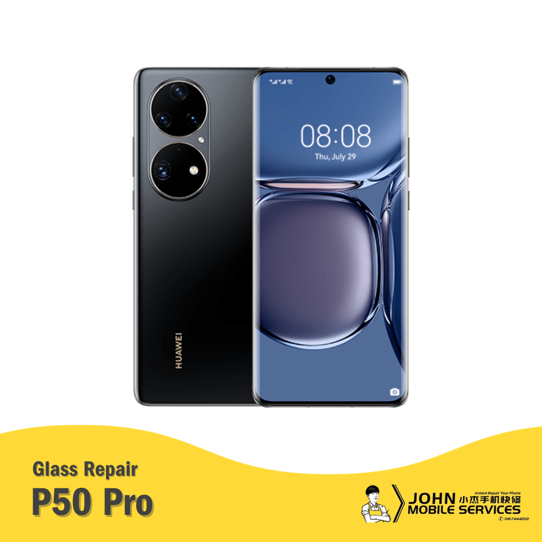 Huawei P50 Pro Glass Repair - John Mobile Specialist