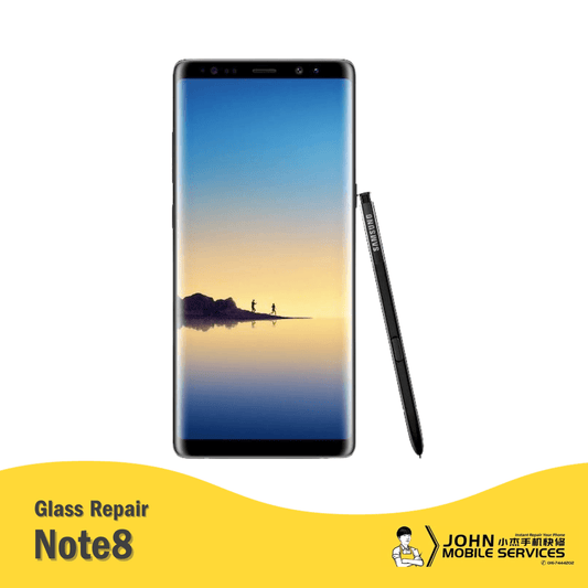 Samsung Galaxy Note 8 Glass Repair - John Mobile Specialist